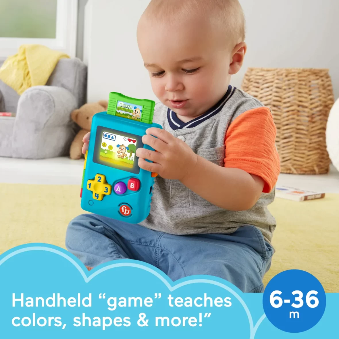 Fisher-Price Lil Gamer Learning Toy With Music And Lights