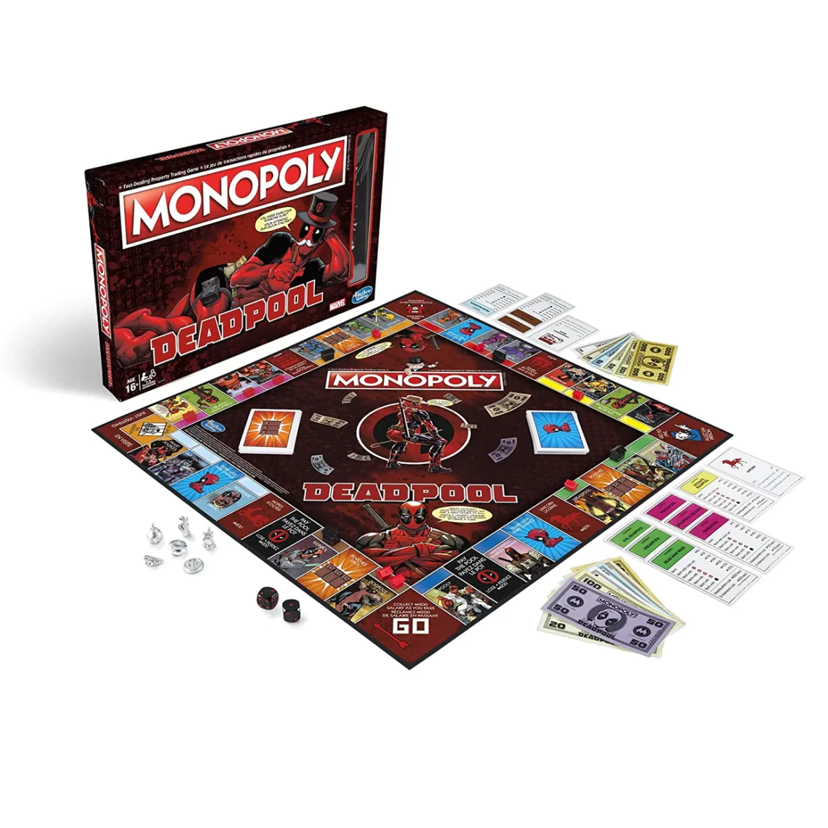 Hasbro Monopoly Deadpool Edition