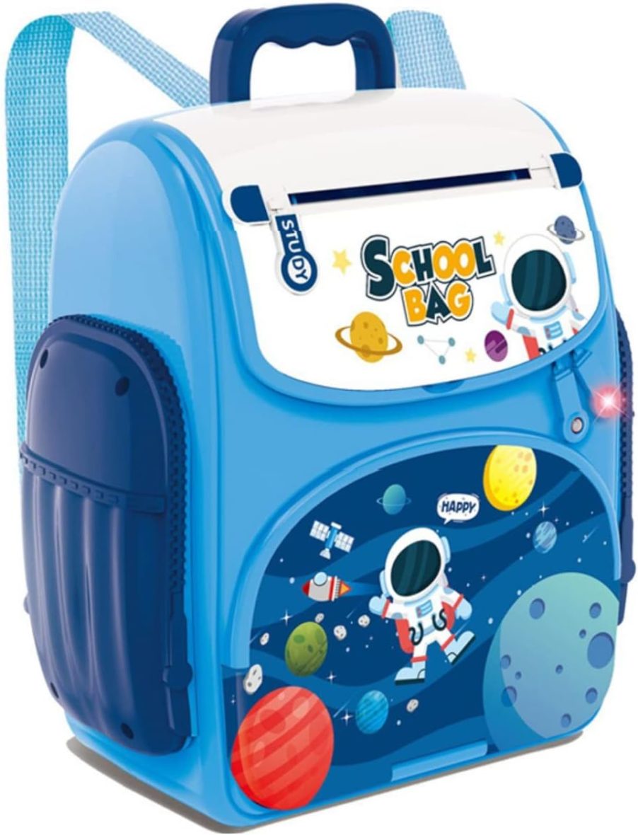 Astronaut ATM Money Bank with Finger Print Sensor Lock – Savings Portable Coin Bank for Kids